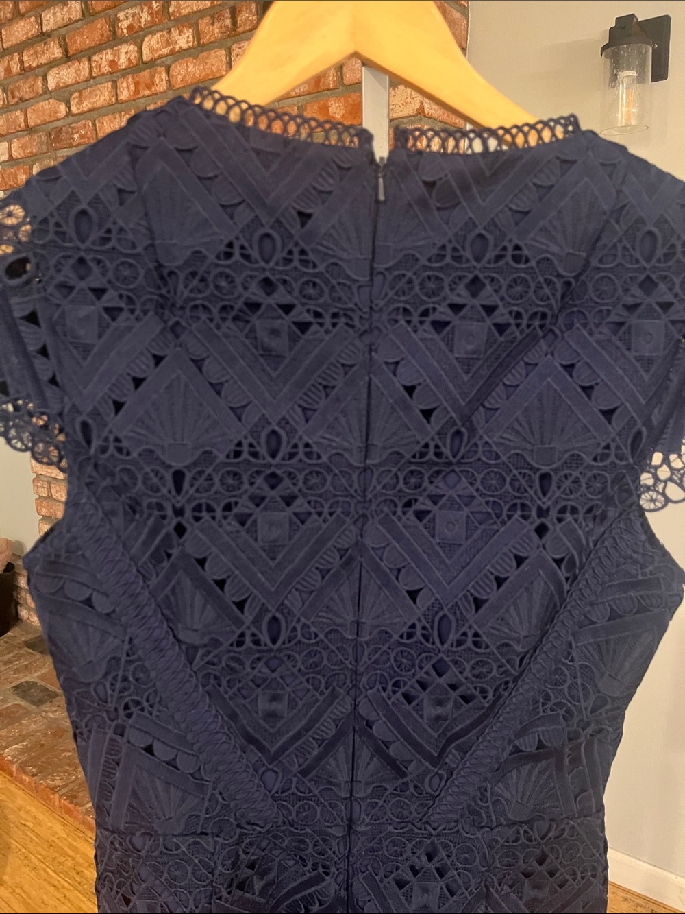 Reiss $325 Liza Graphic Lace Dress - Picture 5 of 5